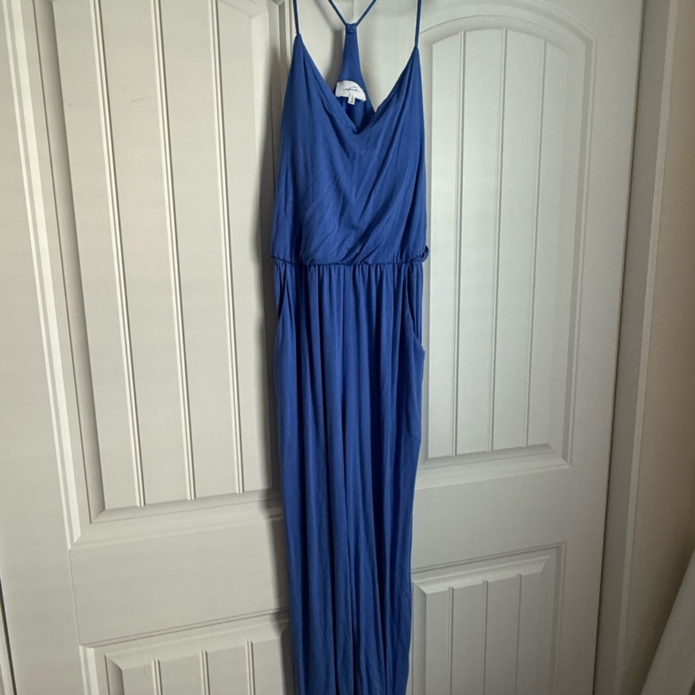 Soma Weekend Soft Jersey Spaghetti Strap Racerback Jumpsuit
